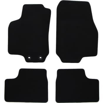 Alfombrillas de terciopelo aptas para Opel Astra G 1997-2003 4-deli