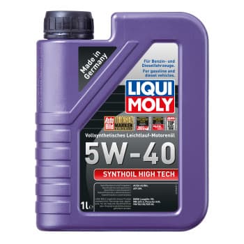 Aceite de motor Liqui Moly Synthoil High Tech 5W40 A3/B4 1L
