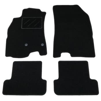 Tapis de sol adaptés à la Renault Megane III 2009- (lot de 4)