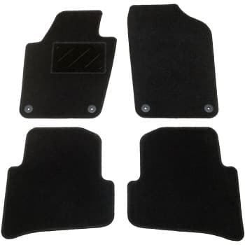 Tapis de sol adaptés à la VW Polo 6R 2010- (lot de 4)