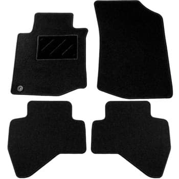 Tapis de sol adaptés à la Peugeot 107 (2005-2010), lot de 4 pièces