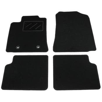 Alfombrillas de coche compatibles con Toyota Corolla 3/5 puertas 2002-2007, 4 piezas