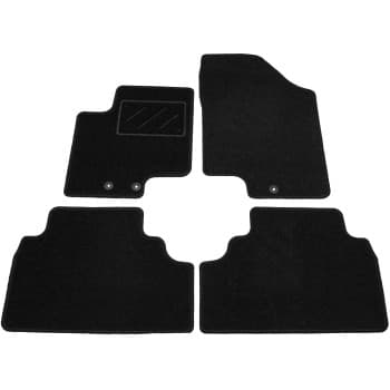 Alfombrillas de coche compatibles con Kia Venga 2010 - 4 piezas