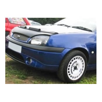 Protección contra impactos de piedras en el capó del Ford Fiesta V 1999-2002, color negro
