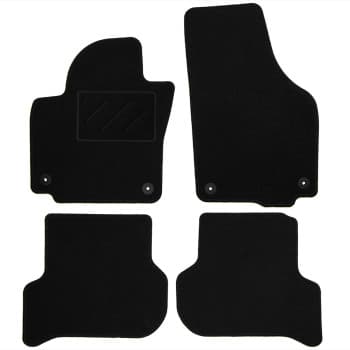 Alfombrillas de coche compatibles con VW Golf V Plus 2007 - 4 piezas