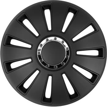 Juego de tapacubos Silverstone Pro de 15 pulgadas en color negro