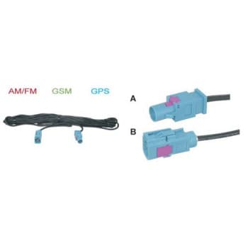 Adaptador Fakra AM/FM GSM/GPS