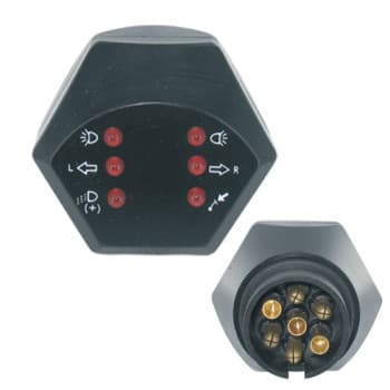 Prueba de zócalo de 7 pines