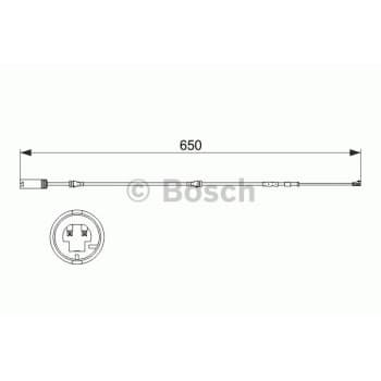 Sensor de desgaste BMW Serie 1 y 3 09/05- 1 987 473 513 Bosch