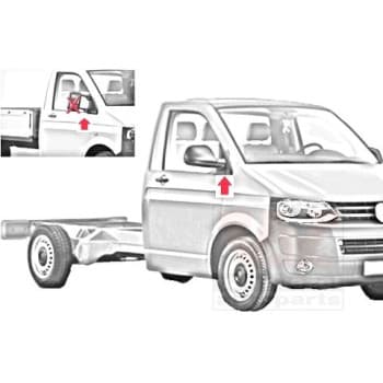 Retrovisor exterior derecho eléctrico PRIMER, CALEFACCIONADO modelo 2003-2009 5896818 Hagus