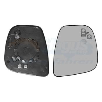 Verre de rétroviseur, rétroviseur extérieur * HAGUS * 0944836