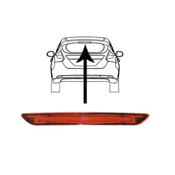 Tercera luz de freno