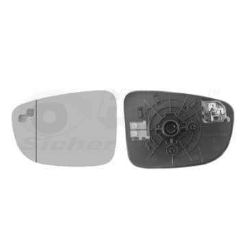 Cristal de espejo, retrovisor exterior 2766837 Hagus
