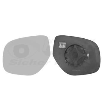 Cristal de espejo, retrovisor exterior 3274837 Hagus