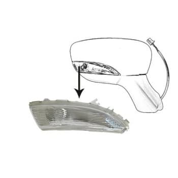 FEU DE POSITION DANS LE MIROIR R. 4373916 Van Wezel