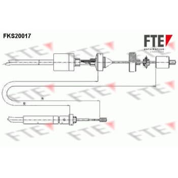 Tirette à câble, commande d'embrayage