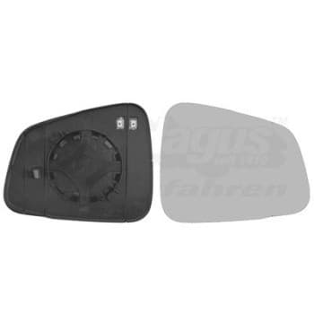 Verre de rétroviseur, rétroviseur extérieur 3775838 Van Wezel