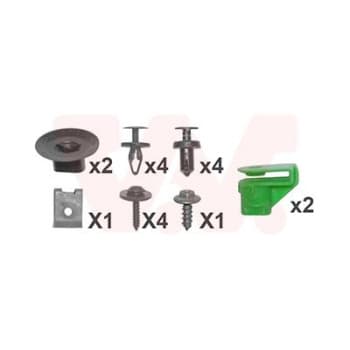 soportes del parachoques trasero