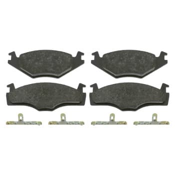 Kit de plaquettes de frein, frein à disque 16005 FEBI