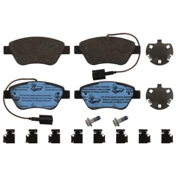 Kit de plaquettes de frein, frein à disque 16876 FEBI