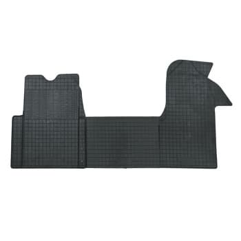 Alfombrillas de goma compatibles con Opel Movano y Renault Master 1998-2014 (3 piezas con puntos de montaje)