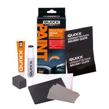 Kit de reparación de impactos de piedras Quixx - Blanco