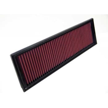 Filtro de repuesto K&N compatible con Porsche 944S L4-2.5L 16v 1987-1988 (33-2640)