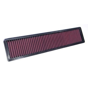 Filtro de repuesto K&N compatible con Porsche 944 L4-3.0L 1988-1991 (33-2807)