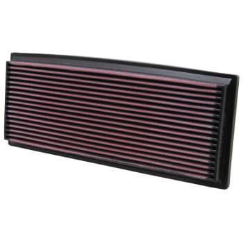 Filtro de repuesto K&N compatible con Jeep Cherokee, Comanche, Wagoneer 2.5 1986 / Wrangler 2.5, 4.0, 33-2046