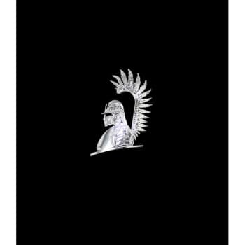 Pegatina de níquel 'Húsar polaco 2' - 60 x 45 mm