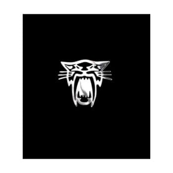 Pegatina de níquel 'Tigre' - 60 x 55 mm