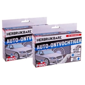 Pack económico 1+1 deshumidificador de coche Pingi 300 g