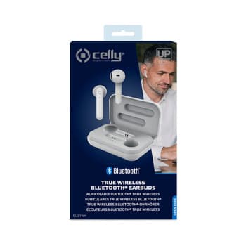 Auriculares Bluetooth Celly Buz 1 blancos