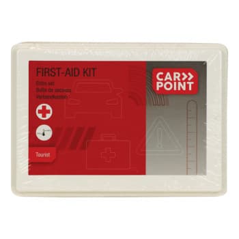 Botiquín de primeros auxilios para turistas