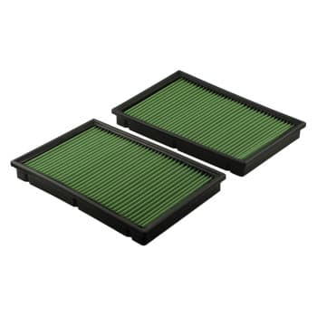 Juego de filtros de repuesto verdes