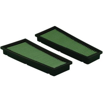 Juego de filtros de repuesto verdes