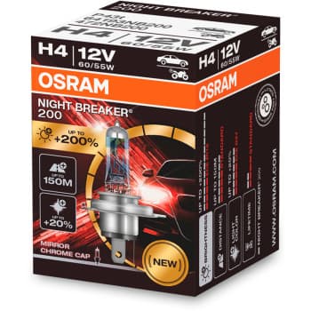 Osram Night Breaker 200 Láser H4 12V 60/55W