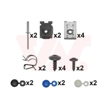 soportes del parachoques trasero