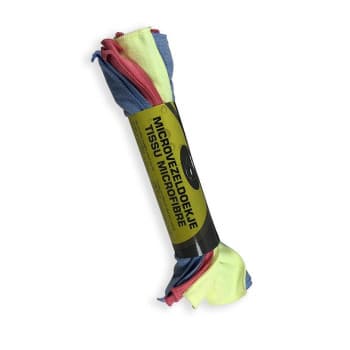 Juego de 6 paños de microfibra