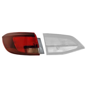 Luz trasera 3811921 Van Wezel