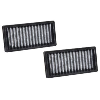 Filtro interior K&N (2 piezas) Jeep Wrangler 2.8, 3.6, 3.8 2011-2015 (VF1010)