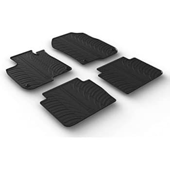 Alfombrillas de goma aptas para Honda CR-V 9/2018- (T Profile 4-deli)