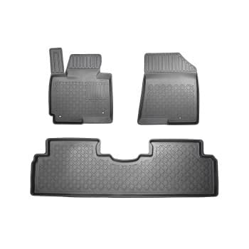 Alfombrillas de goma compatibles con Kia Carens IV 2013-2019
