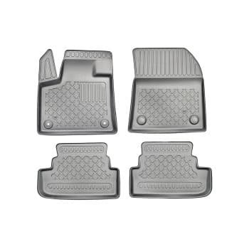 Alfombrillas de goma compatibles con Opel Grandland X Hybrid(4) / Peugeot 3008 II Hybrid(4) 2019+
