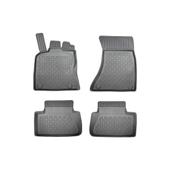 Alfombrillas de goma compatibles con Porsche Macan 2014+ (incl. Facelift)