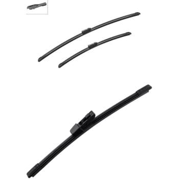 Paquete económico de escobillas limpiaparabrisas Bosch A535S + A360H