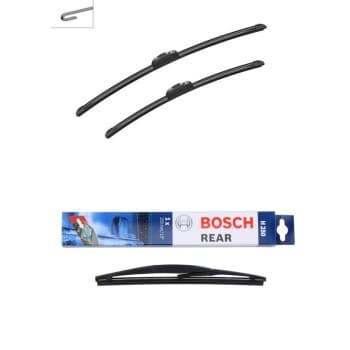 Paquete económico de escobillas limpiaparabrisas Bosch AR603S + H250