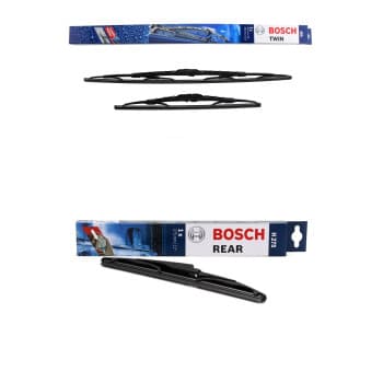 Paquete económico de escobillas limpiaparabrisas Bosch 605 + H275