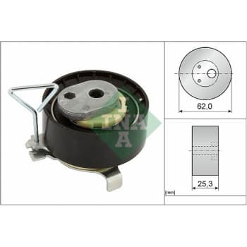 Polea tensora, correa de distribución 531 1002 10 Ina