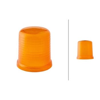 Tapa de cristal, luz intermitente